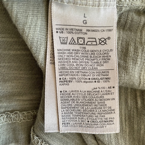 MEN,S TEE-SHIRT LONG SLEEVES  100% COTTON SIZE  L - Picture 7 of 8